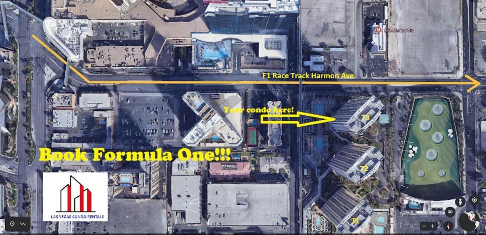 Mgm Signature-11-803 F1 Track & Strip View Studio Las Vegas Bagian luar foto
